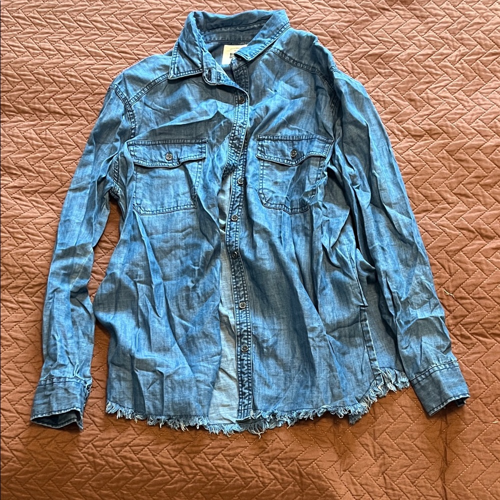 Billabong Light Blue Denim Shirt